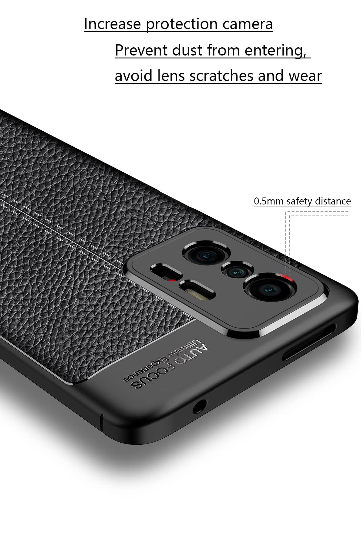 BAIDIYU Cover Per Xiaomi 11T Pro, Sottile Paraurti Antiurto In TPU, Antigraffio, Morbida Al Tatto, Colore Blu - 5