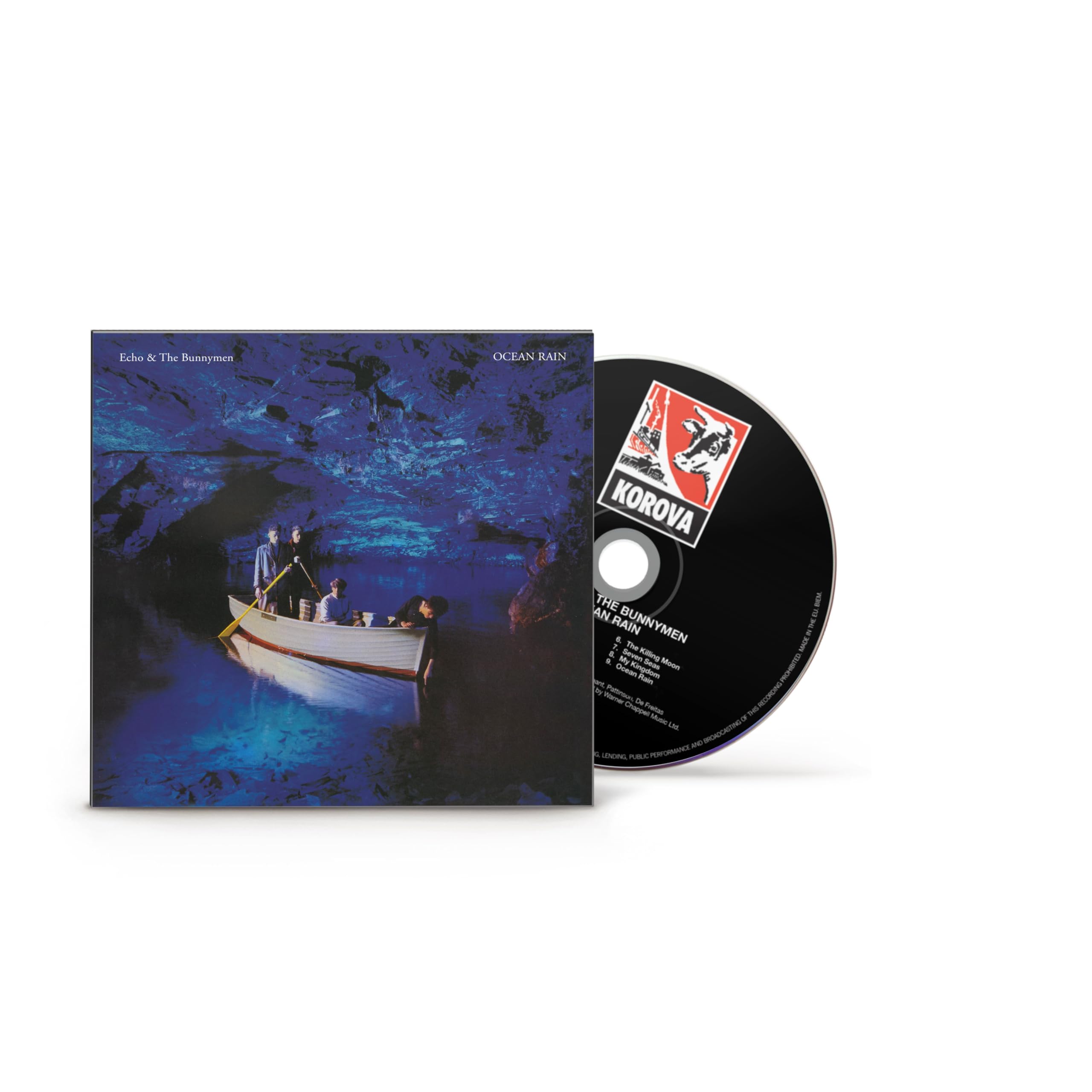 Echo and the Bunnymen Ocean Rain CD Europe Warner Music UK 2025 in g'fold card
