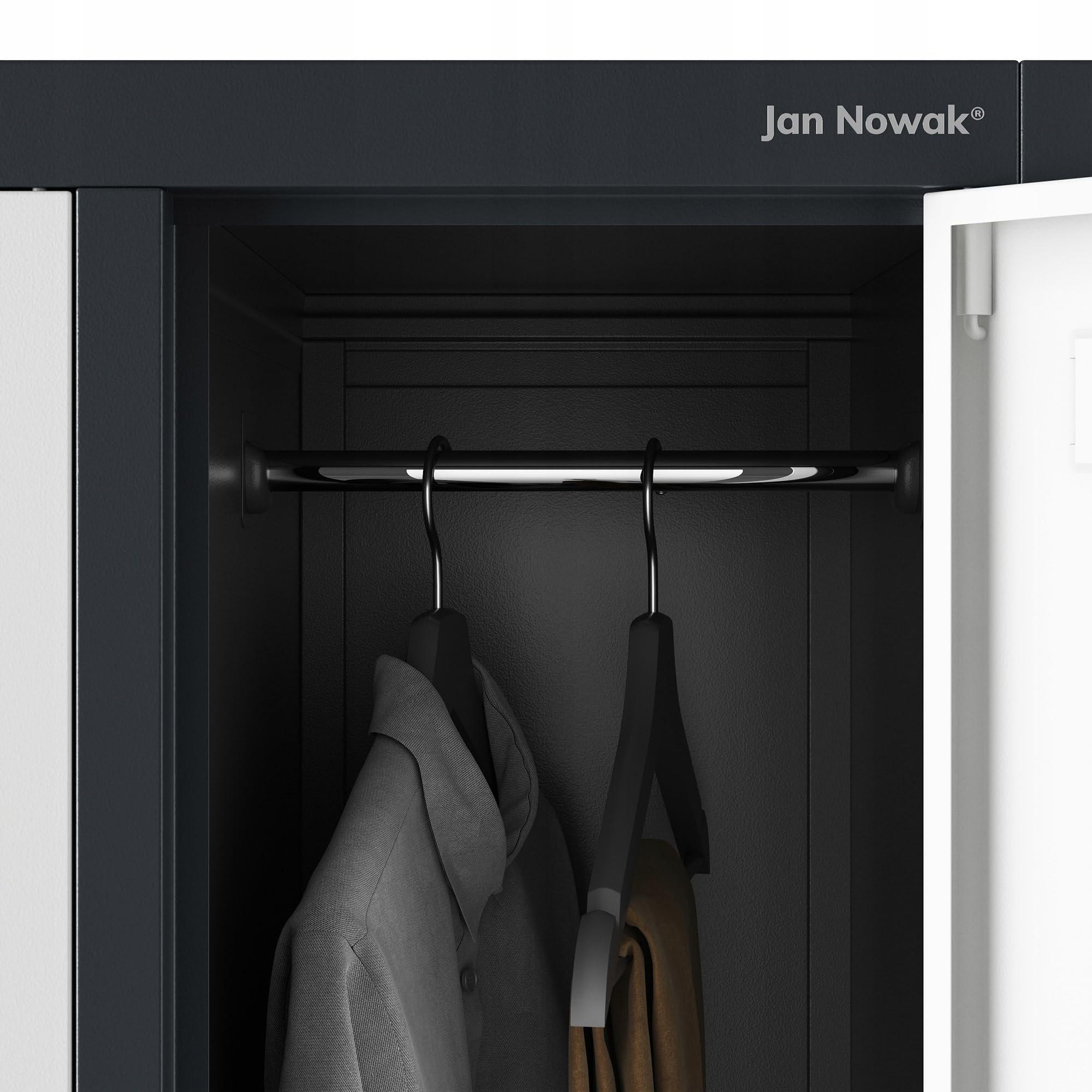 Jan Nowak Taquilla Vestuario Metálica 10 Puertas USB C, 172 x 136 x 45 cm