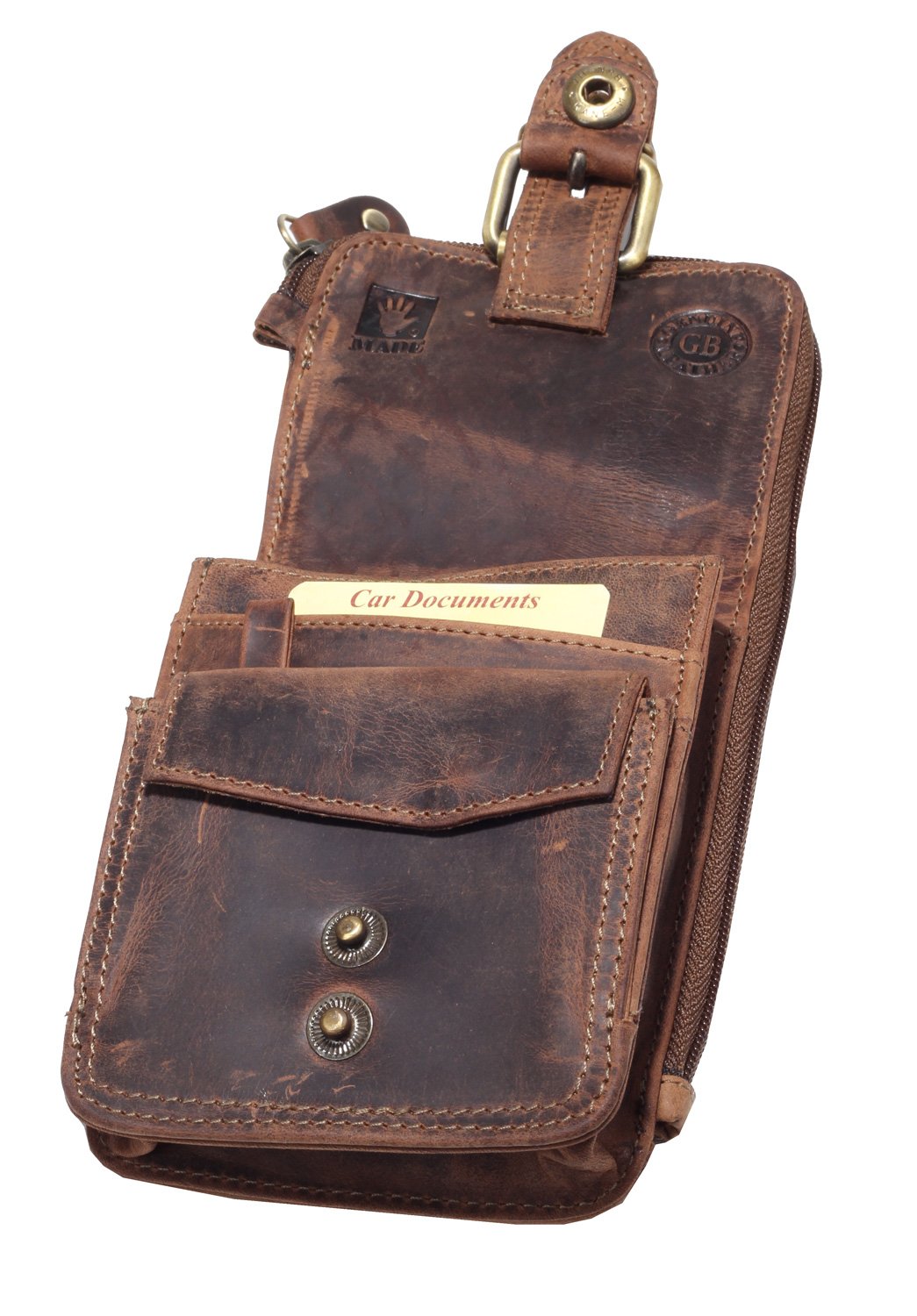 Greenburry Vintage riñonera Piel 14,5 cm