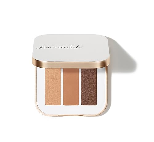 Vista 70 de jane iredale PurePressed - Sombra de ojos triple con base mineral altamente pigmentada, fórmula de larga duración y resistente a las arrugas, segura