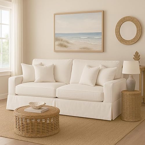 Miniatura 2 de Sunset Trading SU-108500-391081 Americana Sofá Cubierto Blanco (Performance White),Azul marino,Gris Rendimiento,https://www.amazon.com/dp/undefined