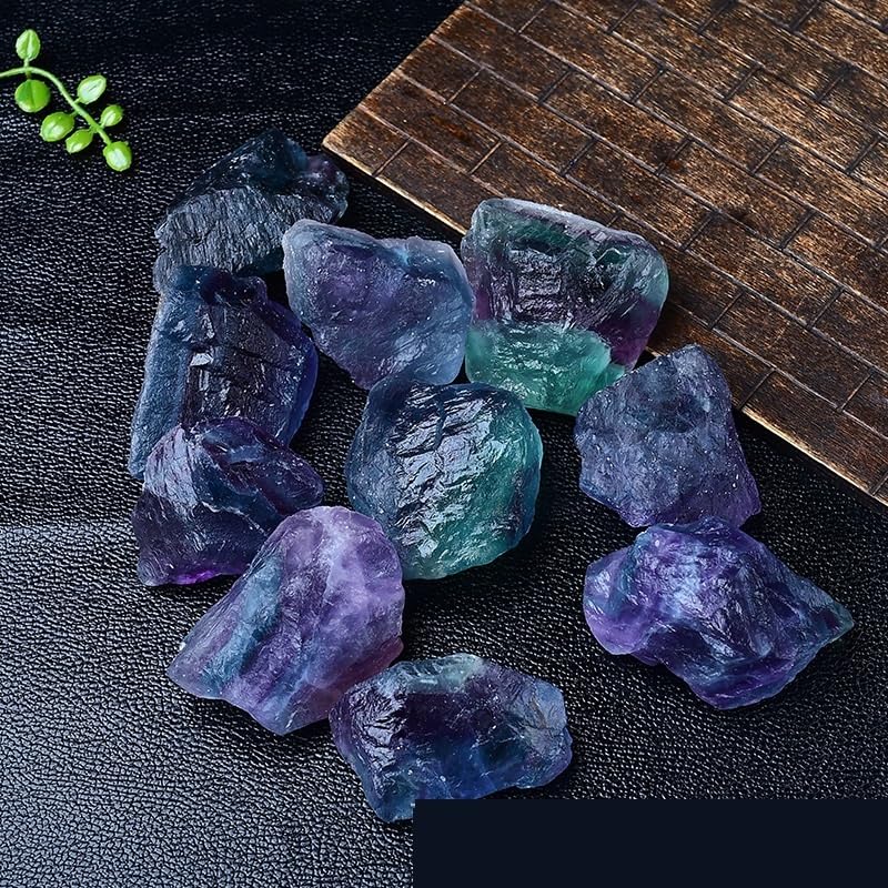 Kryształy lecznicze Naturalne kryształy Naturalny kryształ Fluoryt Żwir Dyfuzor Dyfuzor Aromaterapia Kryształowy Kamień Do Deco