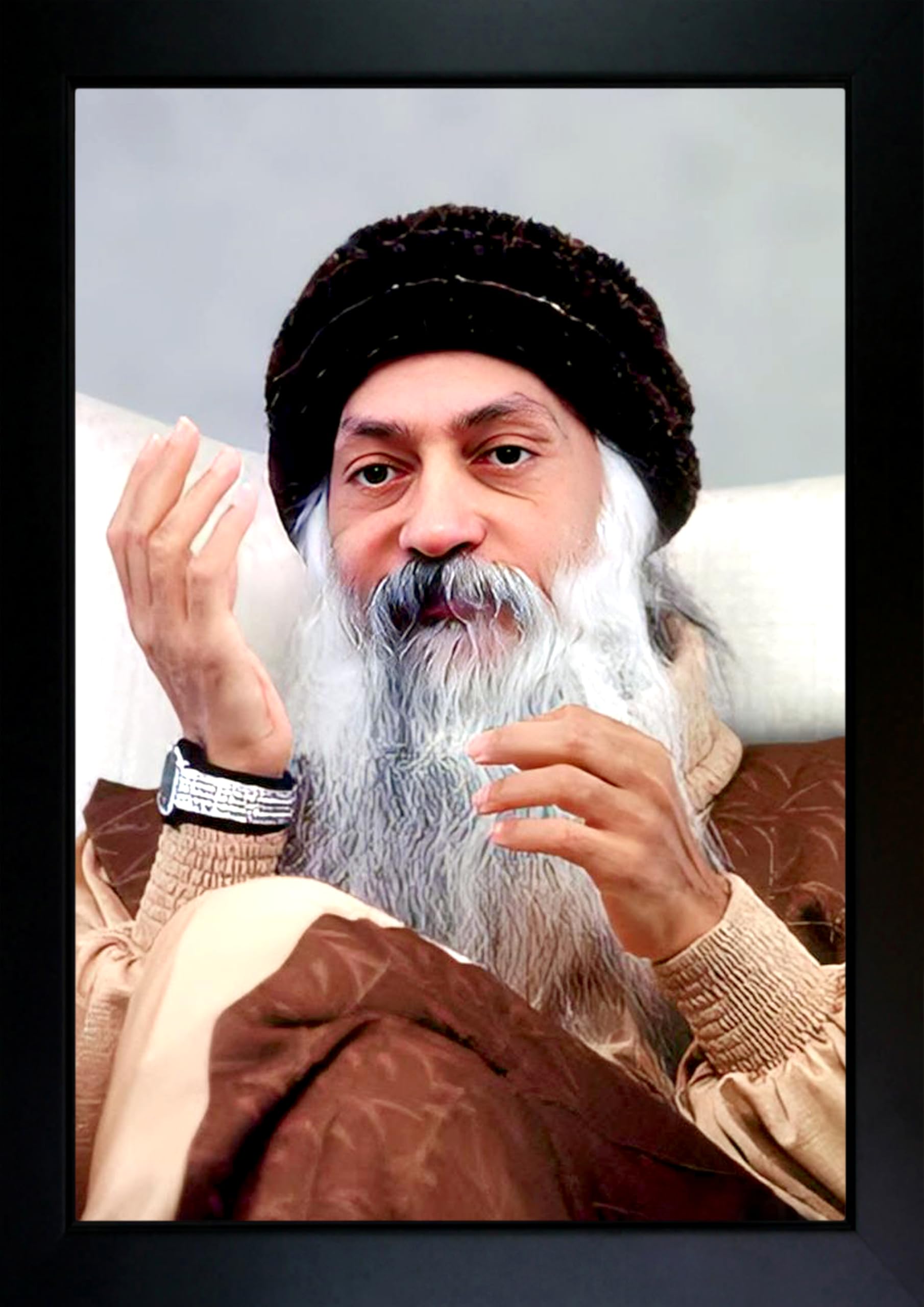 CrowdHall Osho Photo Frame | Acharya Osho Rajneesh Painting With
