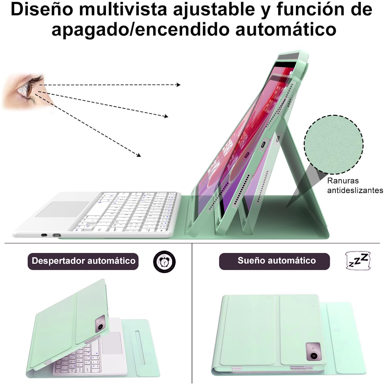 Cover con Tastiera Italiana per Tab M11 11", ZZ112