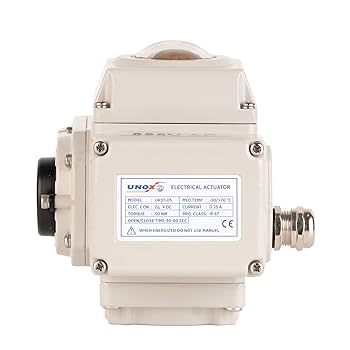ECOX　3705V　DIANO Unox 24V DC Electric Actuator, 50Nm Torque Electric Valve