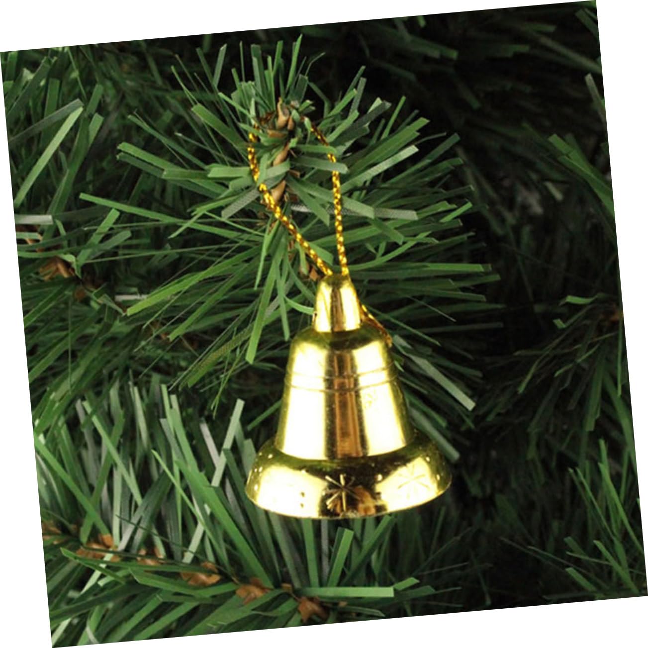 Campanas de Navidad,Adornos navideños Believe Bell 30 Piezas de Manualidades for Campanas navideñas, Campanas Colgantes