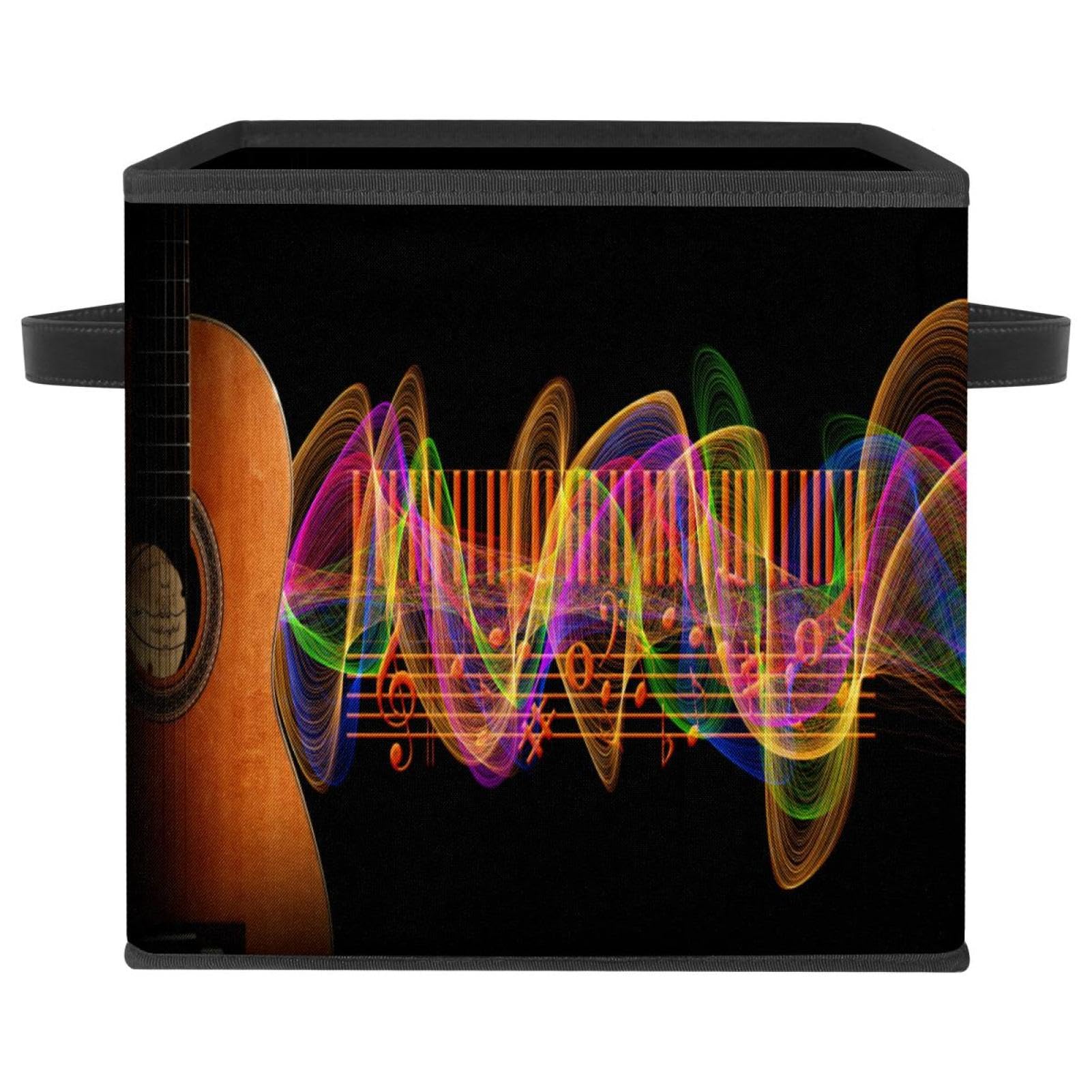 Boîte de rangement pliable en tissu style rétro pour organiser les vêtements et jouets de chambre