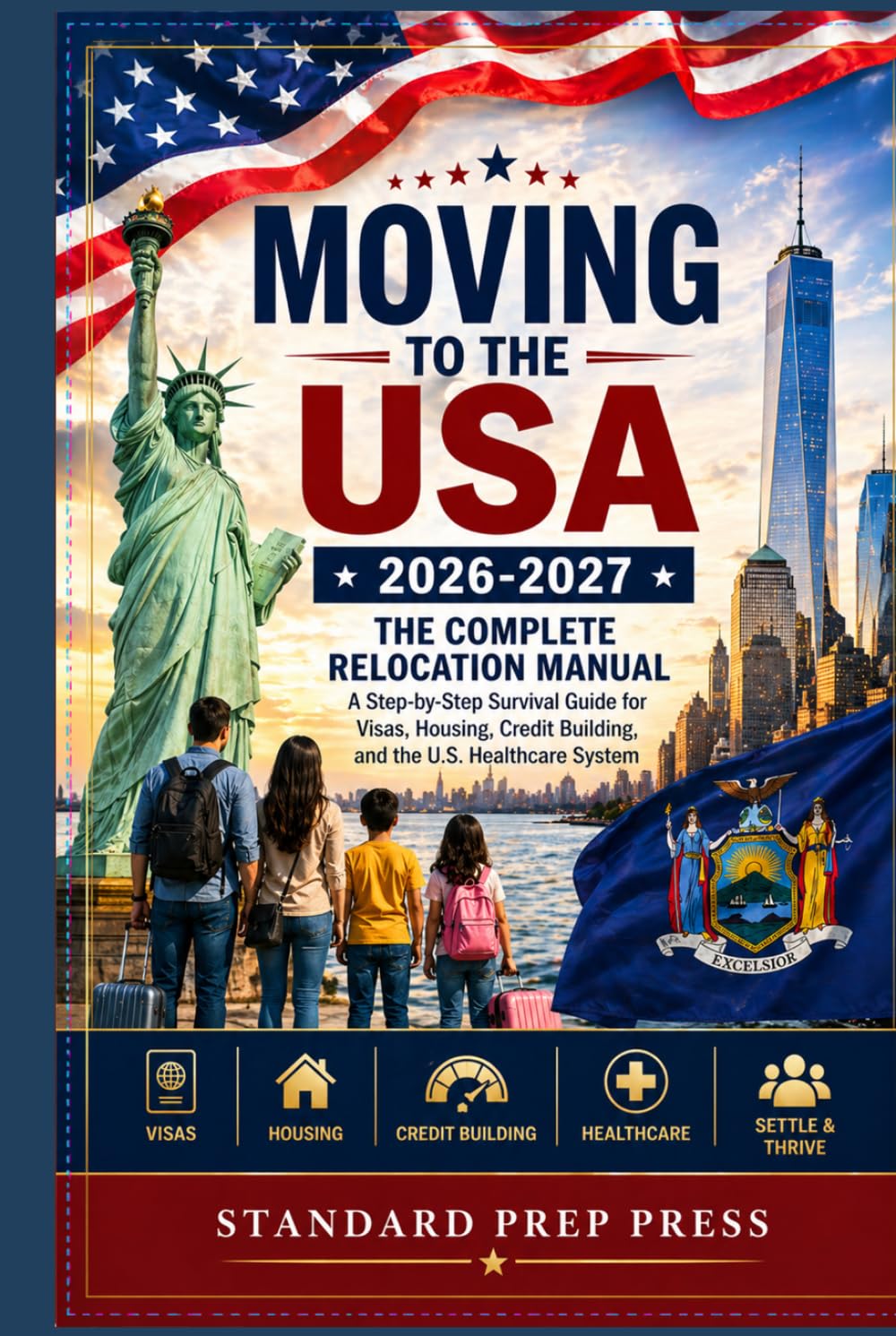 Moving to the USA 2026-2027: The Complete Relocation Manual - A Step-by-Step Survival Guide for Visas, Housing, Credit Building, and the U.S. Healthcare System. (The Global Horizon Series)