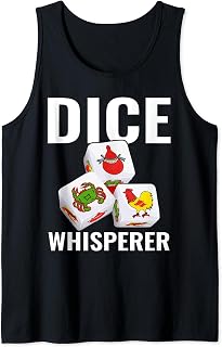 Dice Whisperer Bau Cua Tom Cua Vietnamese Board Game Tank Top