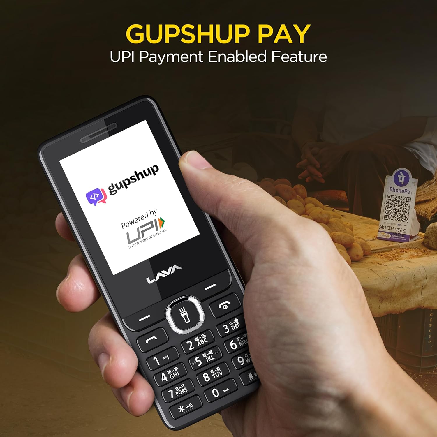 Lava A2 Smart (2025) Dual SIM Keypad Mobile Phone - 2.4'' Big Display | Built-in UPI Payments | 1200mAh Battery | Bluetooth Feature | Camera | Auto Call Recording | and 9 Regional Languages - Black 19 71YmCDjYGbL. SL1500