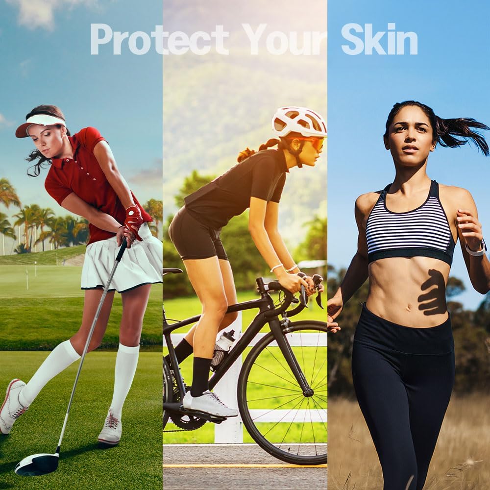 Transparent Sun Patch Ultra Thin Film UPF50+ UV Sunshield, Naked Nude Skin Patch, See-Through Makeup, 8 Cheek Patches + 4 Nose Patches, Ideal for Sports & Outdoor Activities - Image 5