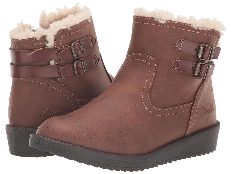 Blowfish Malibu Kids Chickadee-K SHR (Little Kid/Big Kid) (Whiskey Willow/Dyecut) Girl's Shoes INTERNATIONAL SHIPPING
