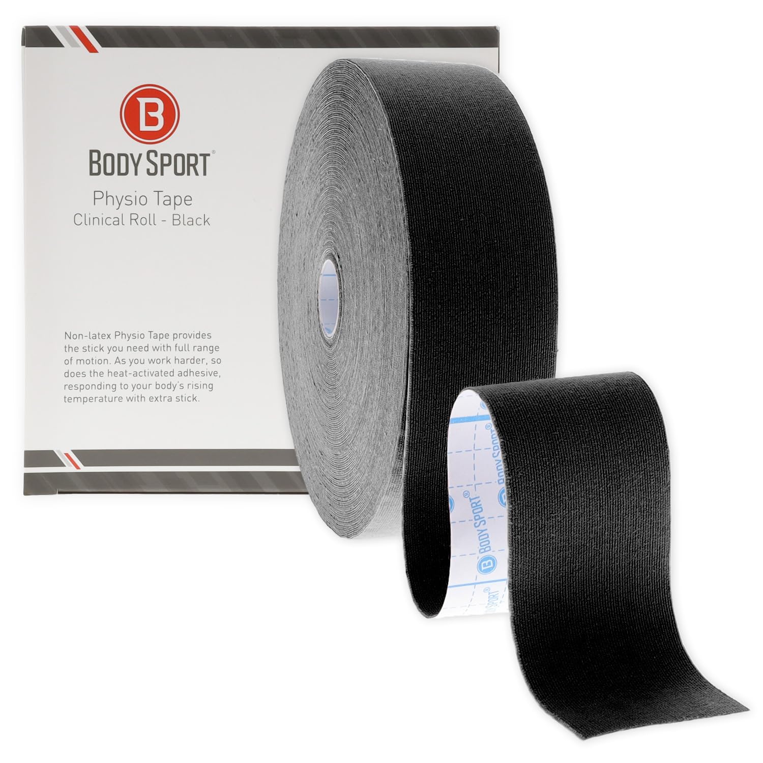 Body Sport Physio Tape, Kinesiologie Tape zur Unterstützung von Muskeln und Gelenken