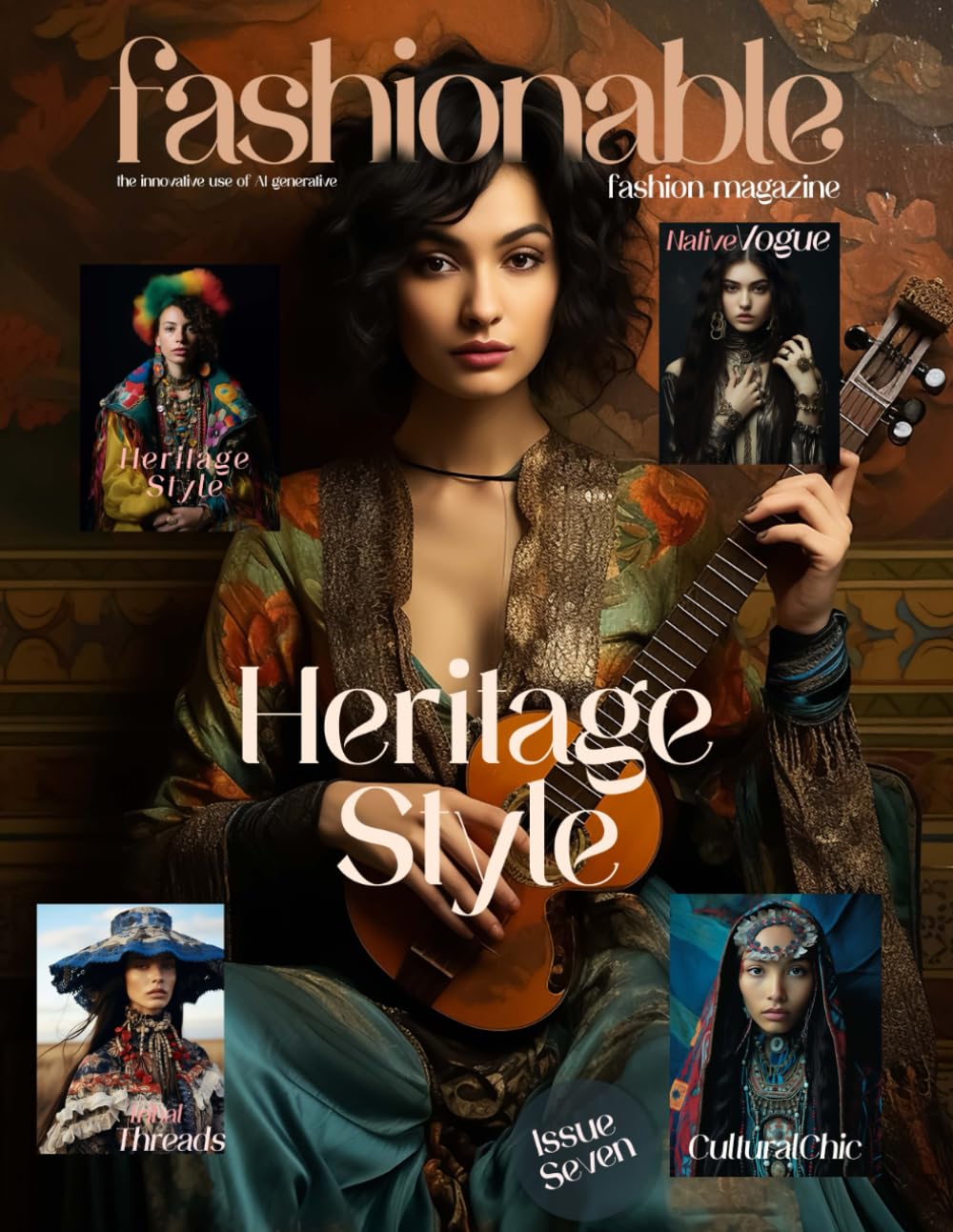 Fashion Magazine Heritage Style Issue 7 : revue de mode et modèles IA