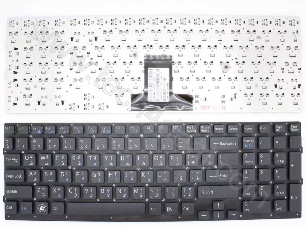 4d Laptop Keyboard for Sony VAIO VPCEB, VPC-EB Series 1-4879-282-1