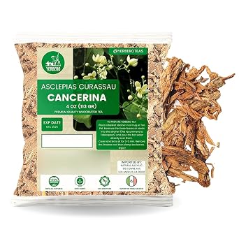 Yerbero - Cancerina Mexican Herbal Tea 4oz 114 gr Calluna Vulgaris Te | Anahuac Cancerian | Stand Up Resealable Bag Crafted By Nature100% All Natural Fresh Tea Tea | Non-GMO | From Mexico