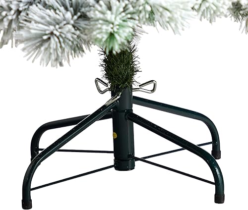 Miniatura 6 de Árbol de Navidad artificial con 200 luces transparentes y 347 ramas doblables de pino de Oregon de 4.9ft