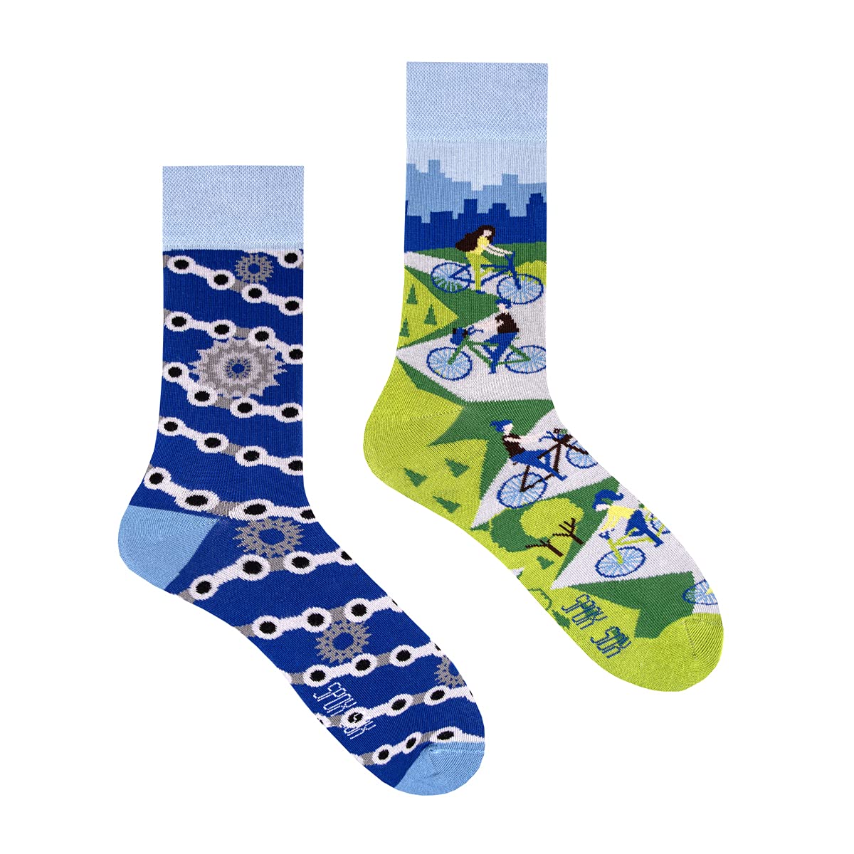 Spox Sox Casual Unisex - Calze Di Cotone Colorati Per Individualisti Calzini Multicolori Divertenti Fantasiosi E Originali Per Uomo E Donna Regalo Divertente 36 39 Dietro Le Sette Montagne 108599613