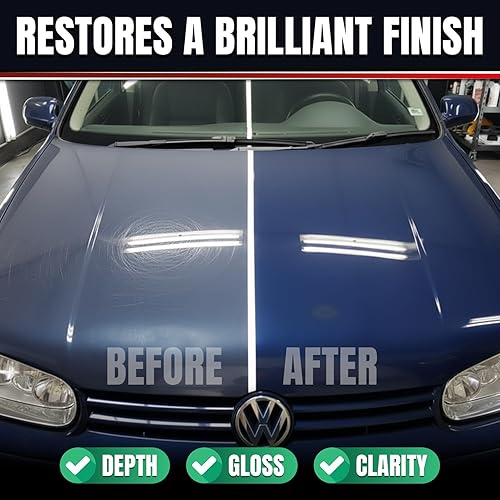 Miniatura 20 de Carfidant Scratch and Swirl Remover - Removedor de arañazos y remolinos para pintura de automóvil, compuesto de pulido para automóviles