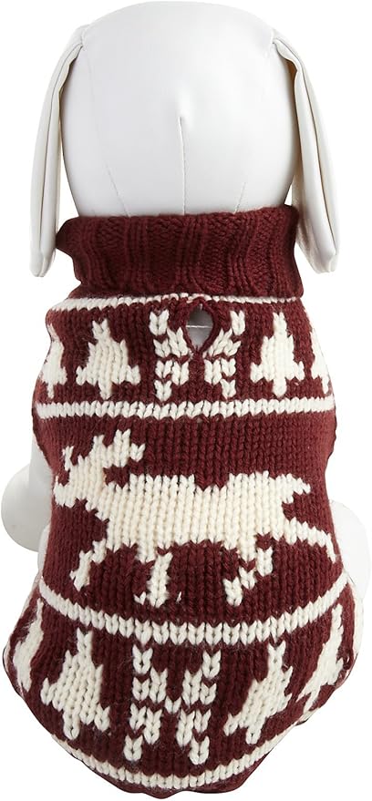 moose dog sweater