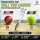 AARMAX Side Arm Ball Thrower for Cricket Leather and Tennis Ball | Robo Cricket Arm with Advanced Finger-Cup Design for Batting & Fielding Practice (Pack of 1) gallery image