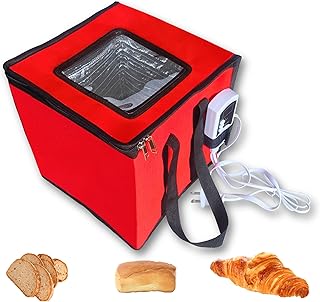 Bread Proofing Box with Heater, Foldable Sourdough Dough Proofer with 33-122℉ Temperature Control,