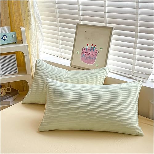 Miniatura 5 de ADovz Bedding Set 4pcs Washed Duvet Cover Flat Sheet Pillowcase Home Linens Double Queen,Bed Sheets