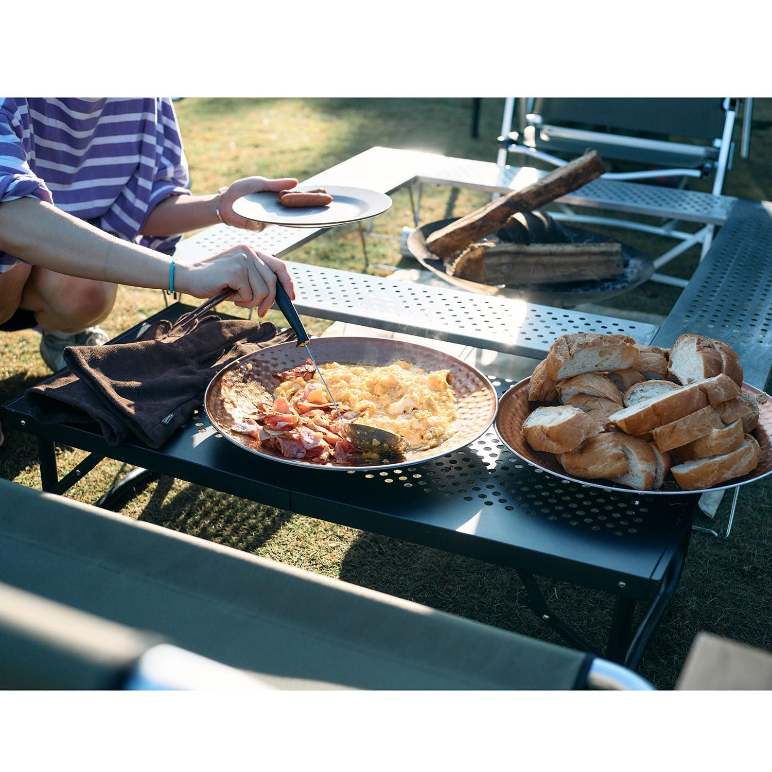 Amazon.co.jp: テーブル 3ウェイBBQテーブルセット アウトドア