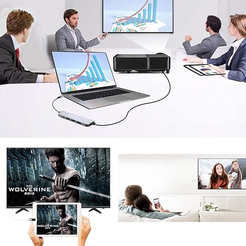 Miniatura 7 de Estación de acoplamiento de TV para cubierta de vapor, interruptor OLED, Nintendo Switch, Logitech G Cloud Gaming, Machanc 5 en 1 Hub Steam Deck