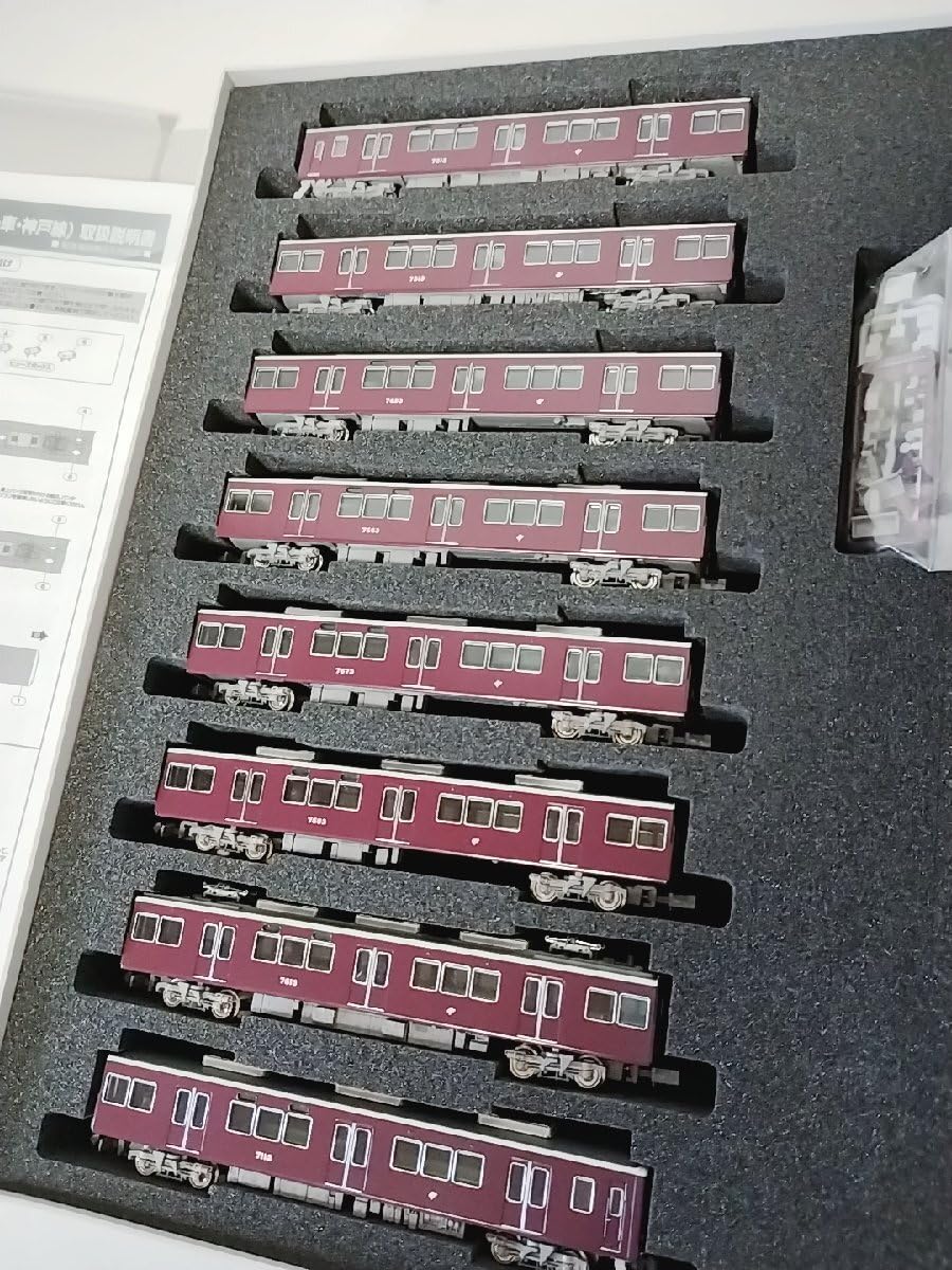 Amazon.co.jp: GREENMAX 31649 阪急7000系 リニューアル車 神戸