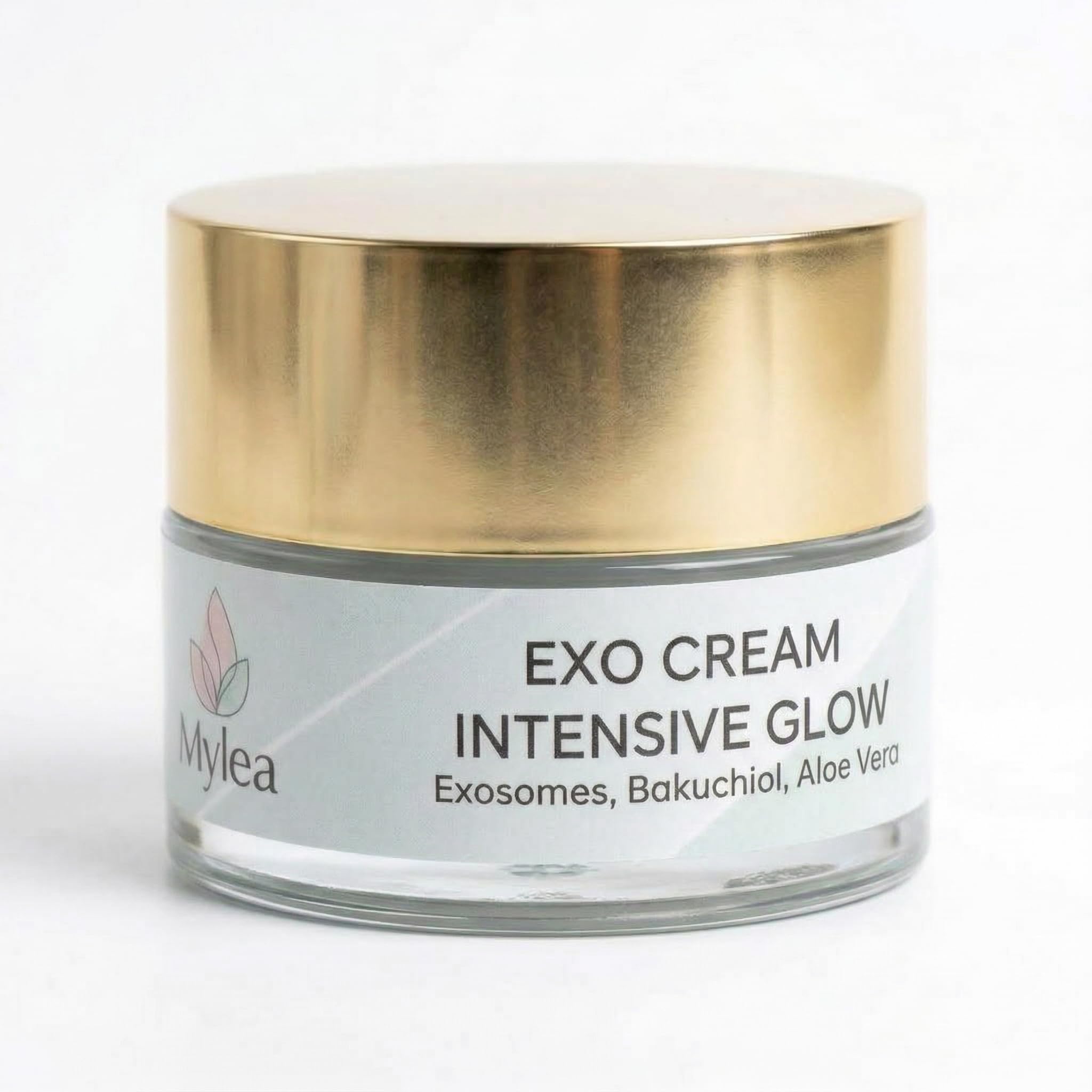 Mylea ExoCream Crema Viso Antirughe Esosomi e Bakuchiol anti age 50ml | Crema idratante antimacchie, texture ricca, riduce rughe e discromie, pelle luminosa e compatta, made in Italy