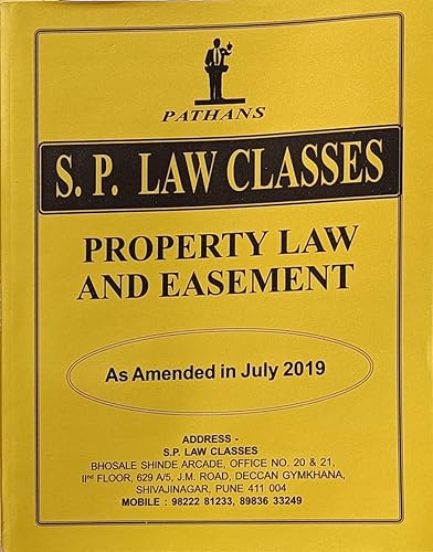 Propert Law And Easement - Pathans S.P.Law Books
