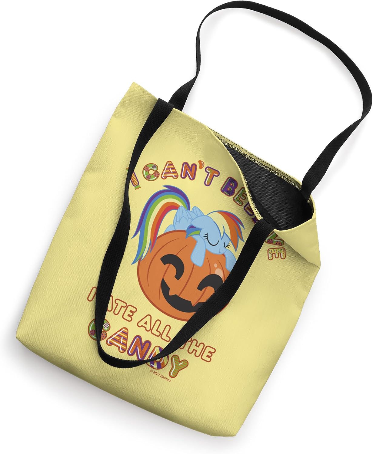 My Little Pony I Can't Believe I Ate All The Candy Tote Bag