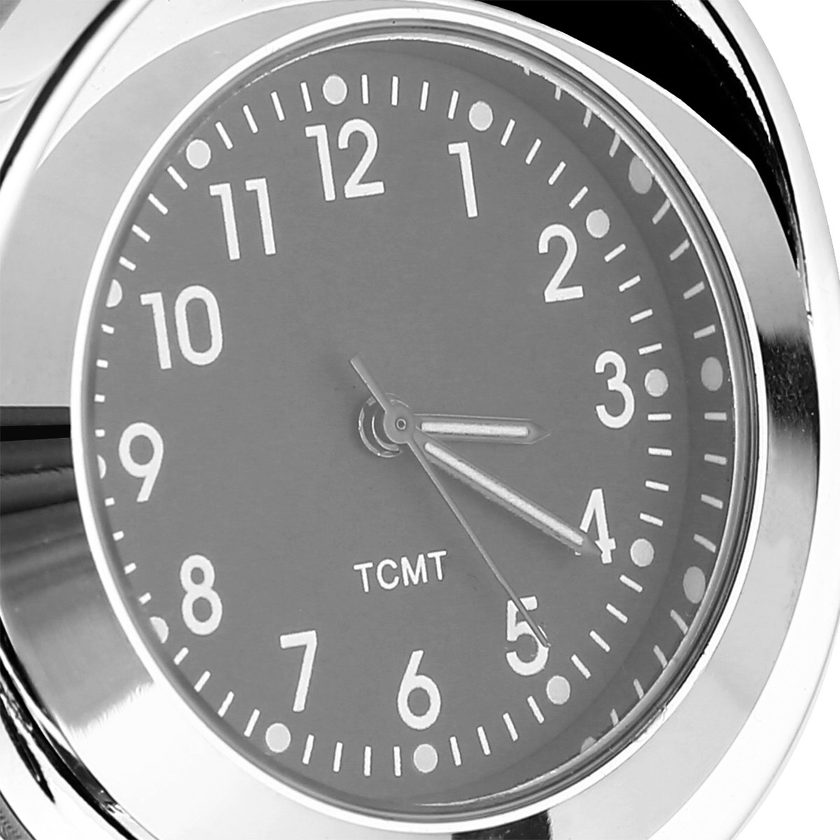 XMT-MOTO Universal Motorcycle Aluminum Handlebar Mount Clock fit 1 1/4