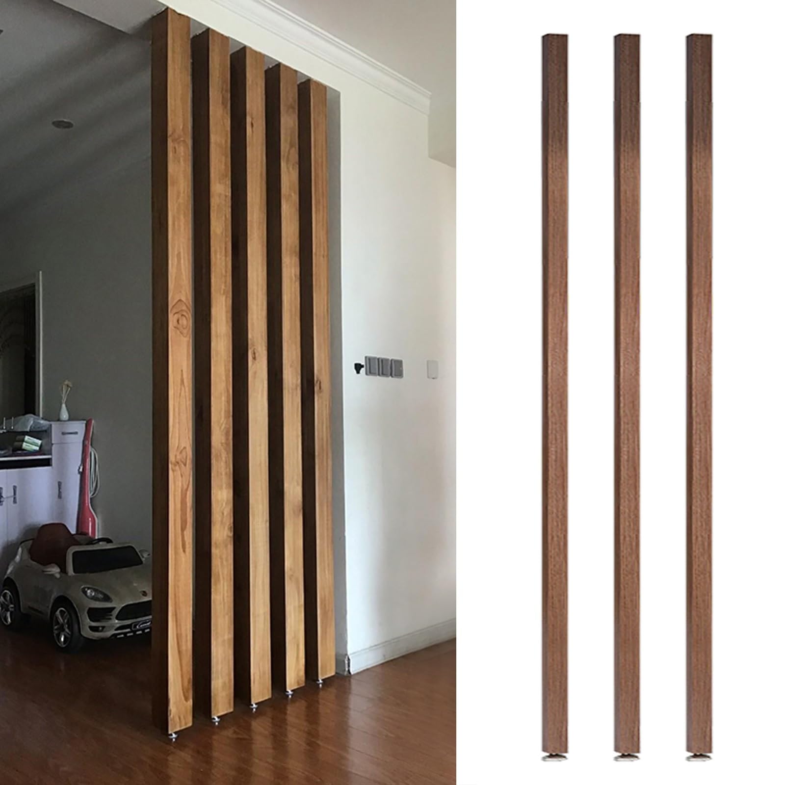 Poteaux Divi Post Woo : séparez vos toilettes et votre salon sans perdre de luminosité