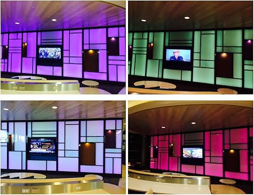 Miniatura 10 de CBConcept Listado UL, 40 pies, súper brillante 10500 lúmenes, 4000 K blanco suave, regulable, tira de luz LED plana flexible de 110-120 V CA, grado