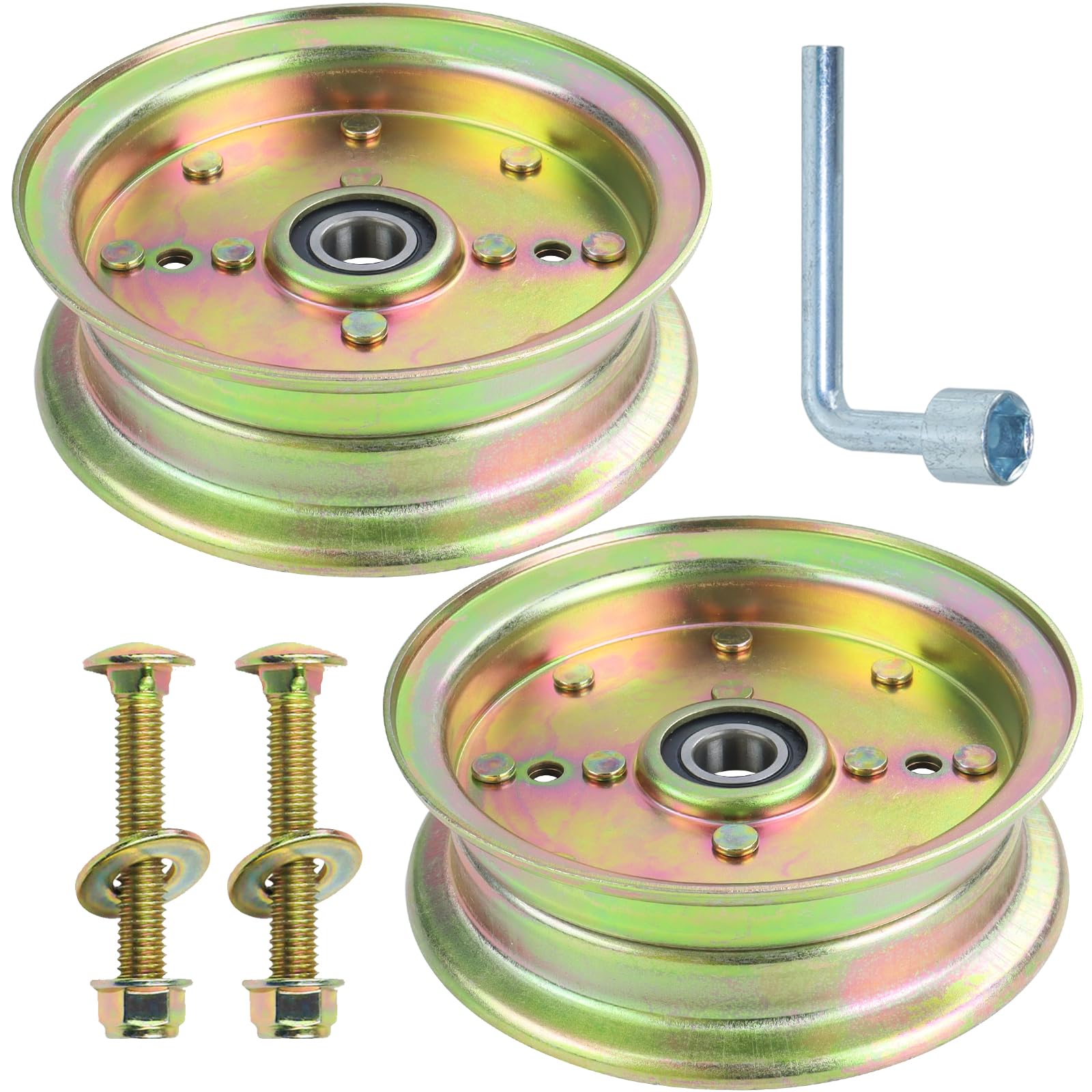 Amazon.com: BOSFLAG 2 Pack 589766102 Husqvarna Idler Pulley