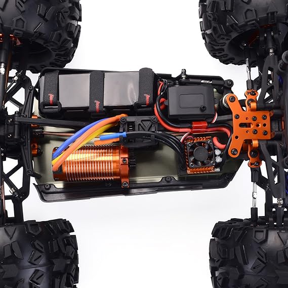 ZD Racing 1:8 9116 V4 RC Racing Car 90km/h 4 * 4 Remote Control Big Tire Truck MT8 Pirates3 Wheelie Bar 15KG Servo No Lights Sounds