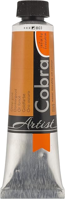 Cobra Artist Oil Colour Tube 40 ml Deep Gold 803
