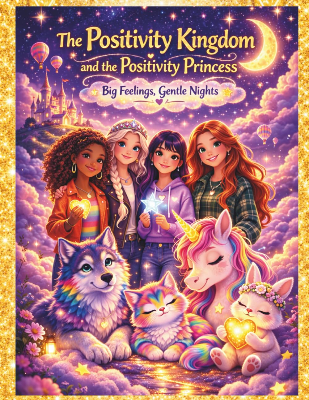 The Positivity Kingdom and the Positivity Princess: Big Feelings, Gentle Nights