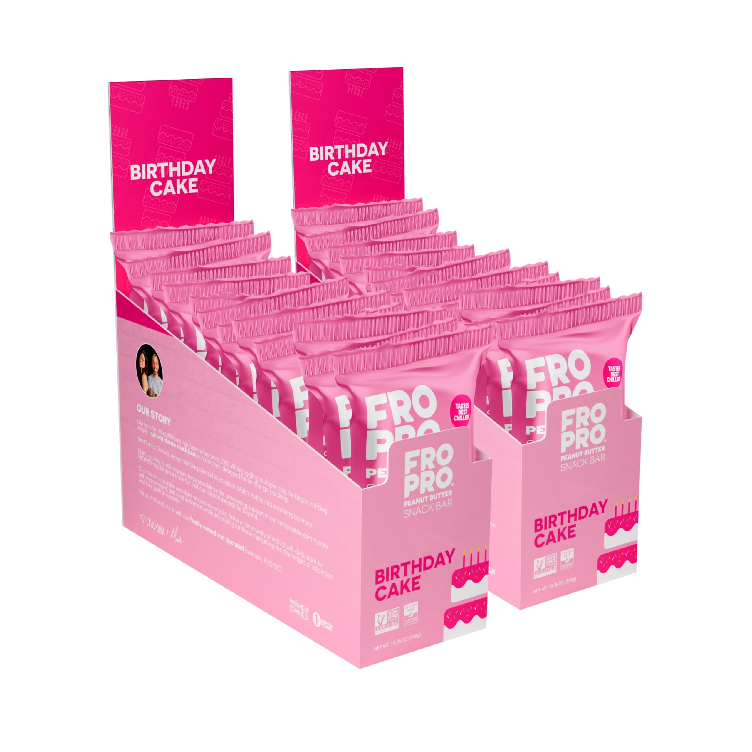 FROPRO Variety Sampler Plant Protein Bars, Gluten Free Snack Bars, 12 Pack — Amazon image 18