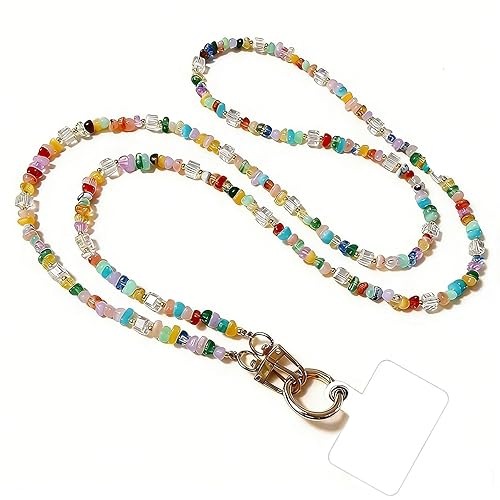 Cordino Universale per Cellulare con Patch, Filo Antismarrimento in Cristallo