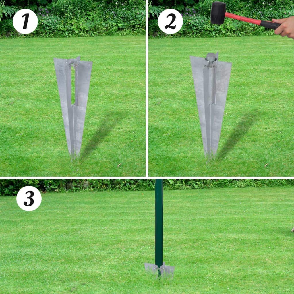 Valla de malla de 25 × 1,2 m de alambre de acero PVC verde, resistente a la intemperie, incluye postes y accesorios, fácil montaje, protección visual para jardín de perros