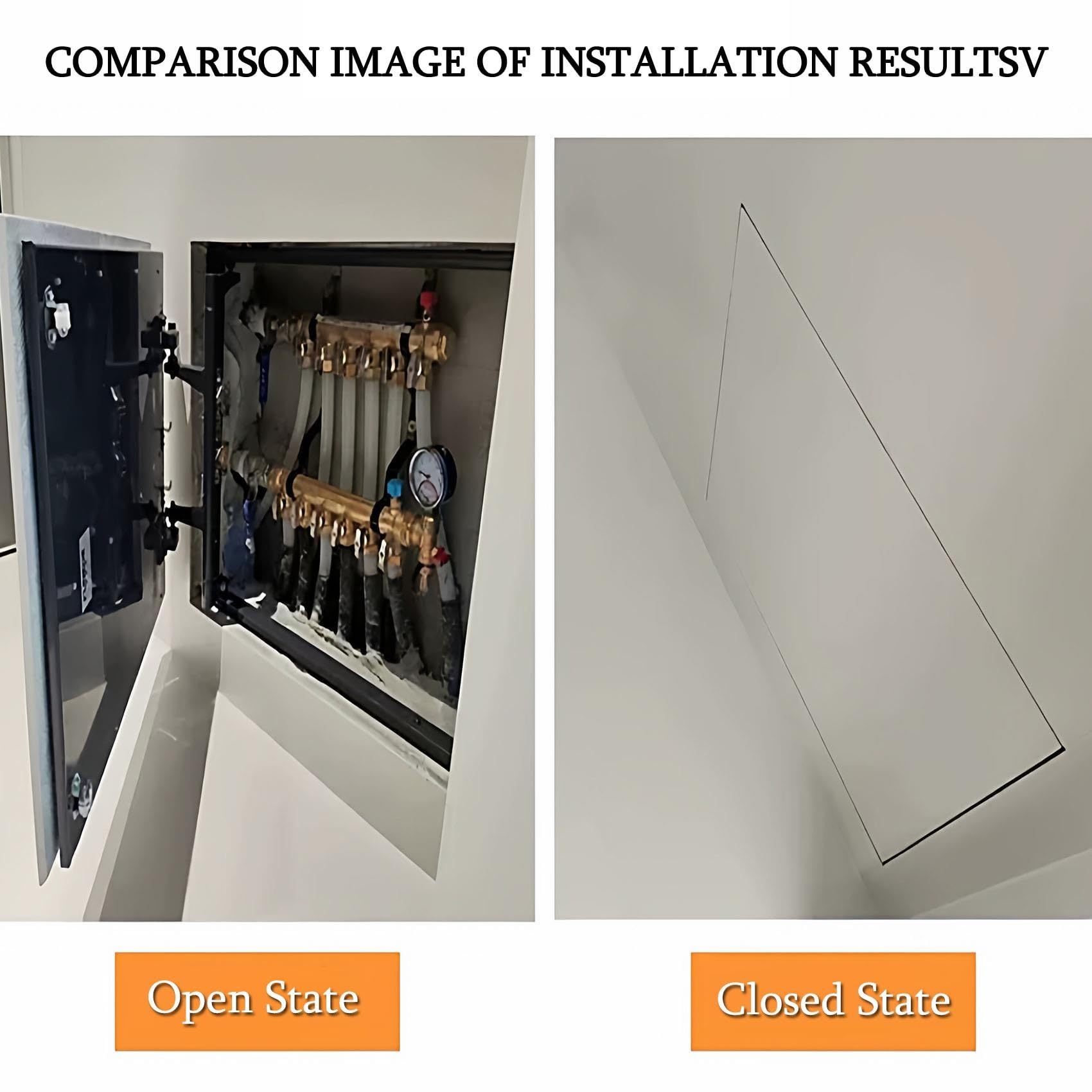 Tapa para Revisión Baldosas, Trampilla de Inspección de Pared Diseño Oculto
