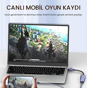 VegGieg 1080P 60Hz HDMI Video Capture Card USB 3.0 and Type-C Image Capture Card