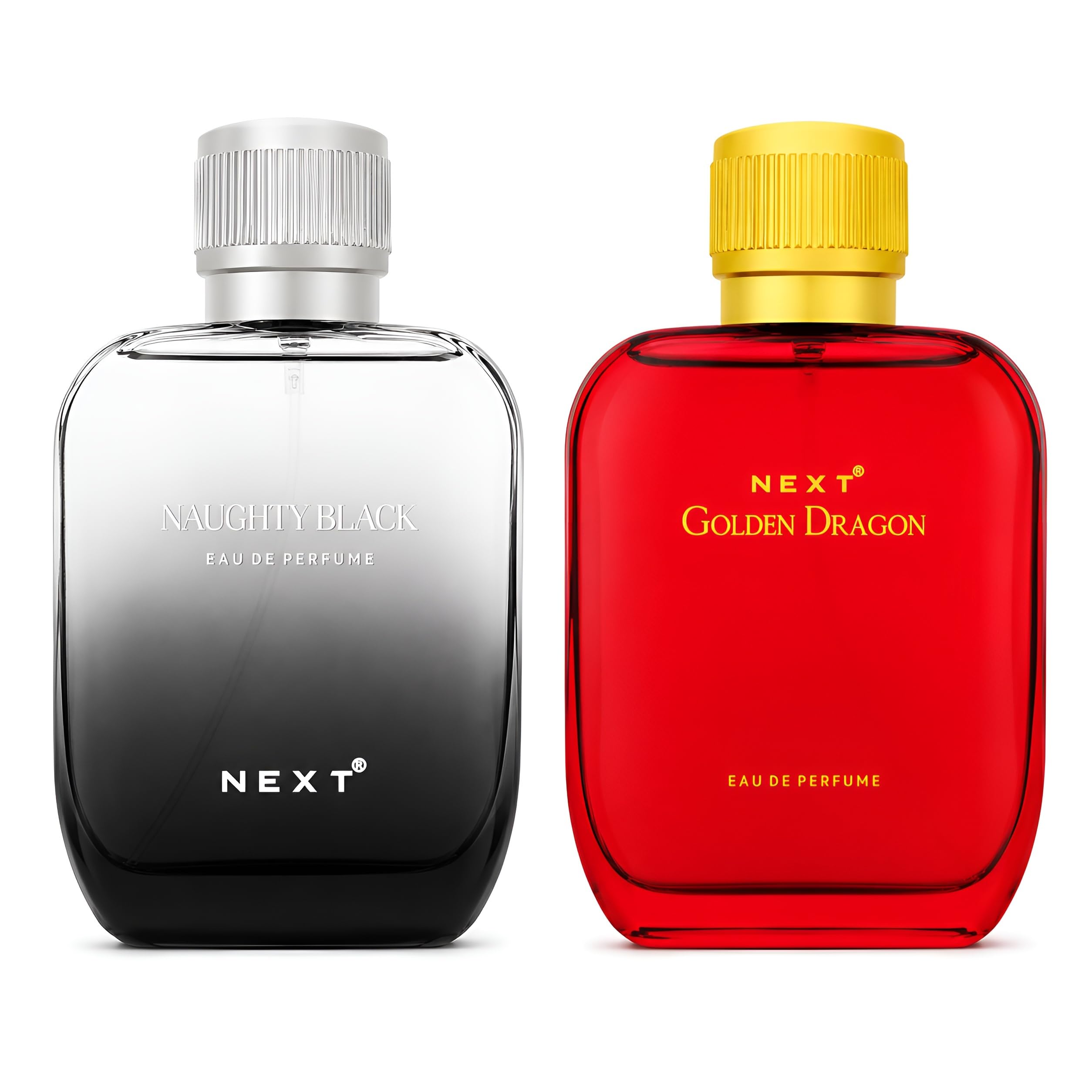 Next Care Golden Dragon & Naughty Black Long Lasting Perfume for Men & Women | Combo Pack of 2X100ml Each | Eau de Parfum Luxury Fragrance for Unisex-image-44