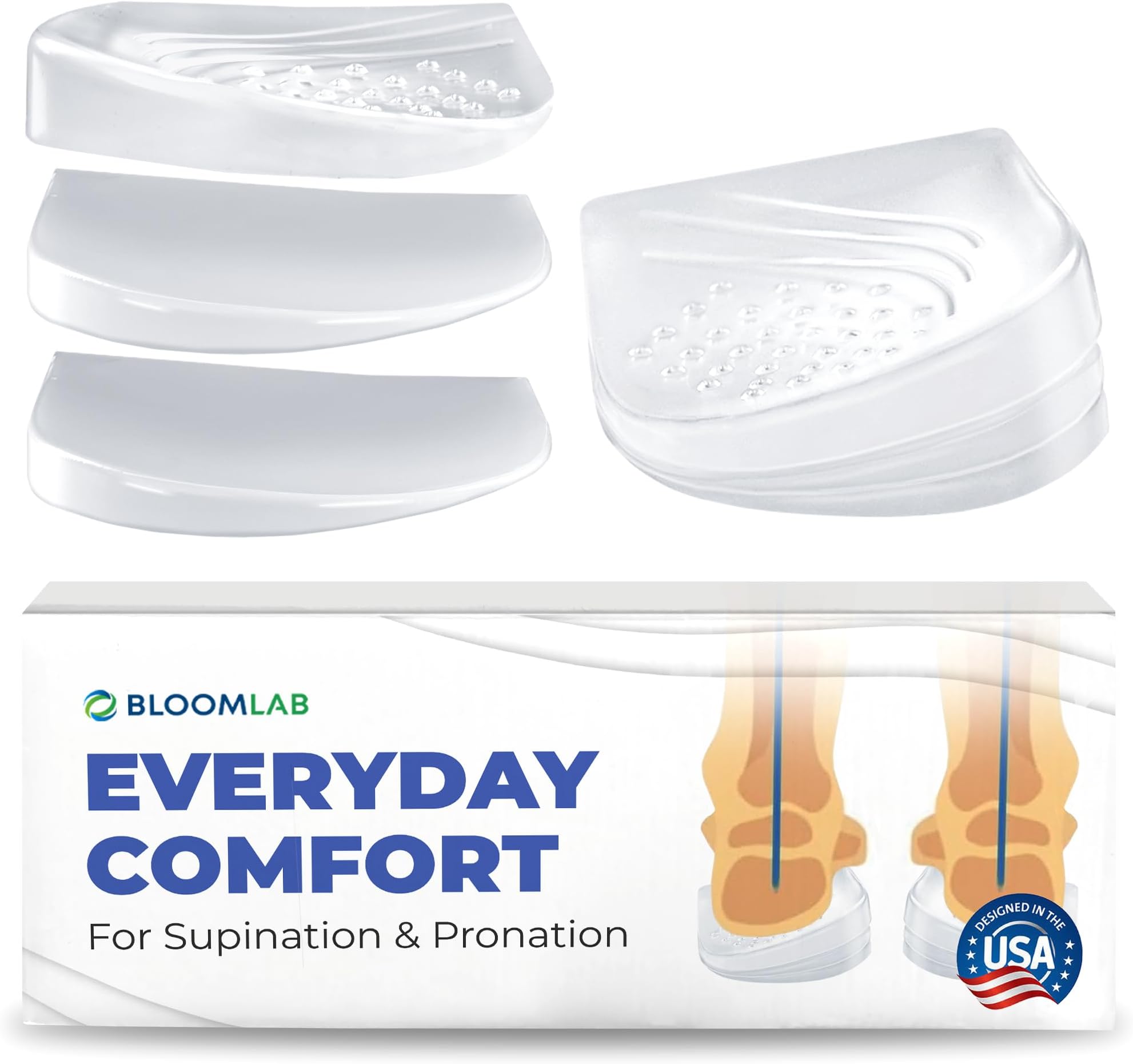 Amazon.com: Heel Wedge Inserts for Supination & Pronation Correction, 3 ...