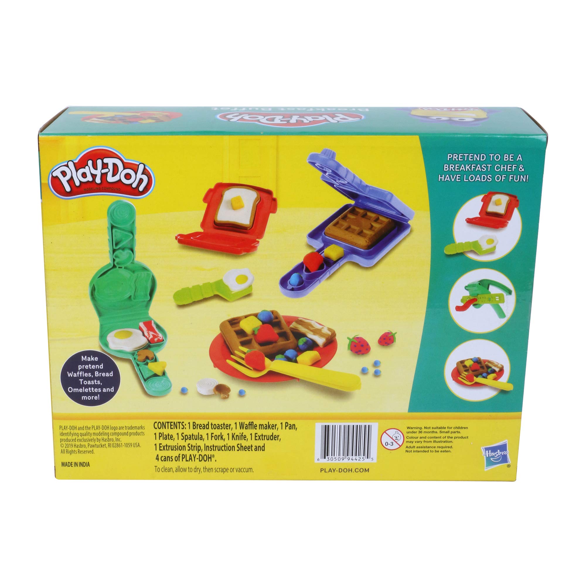 Play Doh Breakfast Buffet Playset For Kids Years Up Desertcart