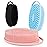 3 PCS Soft Silicone Body Scrubber,Silicone Body Shower,Silicone Loofah 2 in 4 Bath and Shampoo Brush, Body Scrubber Shower Cleaning Exfoliating Use,Lather Well, Black,Pink,Blue